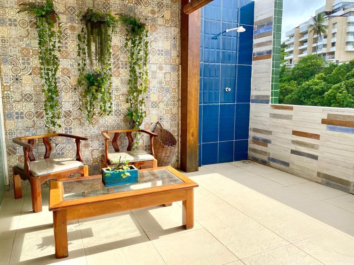 Appartamento Cobertura Duplex: piscina, três quartos e beira á mar Ilhéus Esterno foto